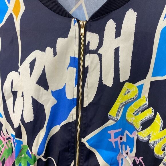 Her.. Bottari zip front long sleeve crop jacket, size small - Picture 2 of 13